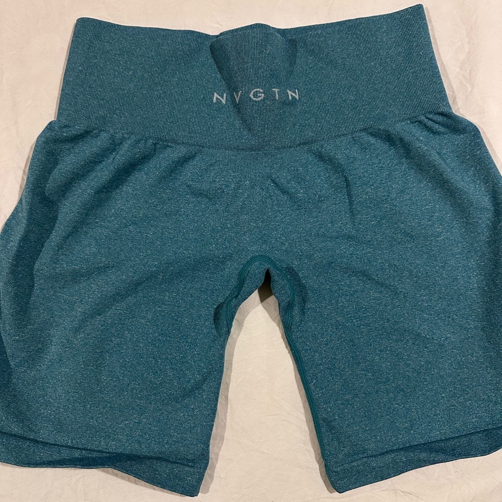 NVGTN Teal Pro Shorts